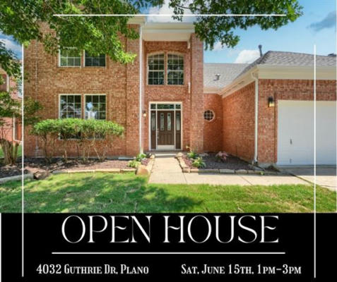 4032 GUTHRIE DR, PLANO, TX 75024 - Image 1
