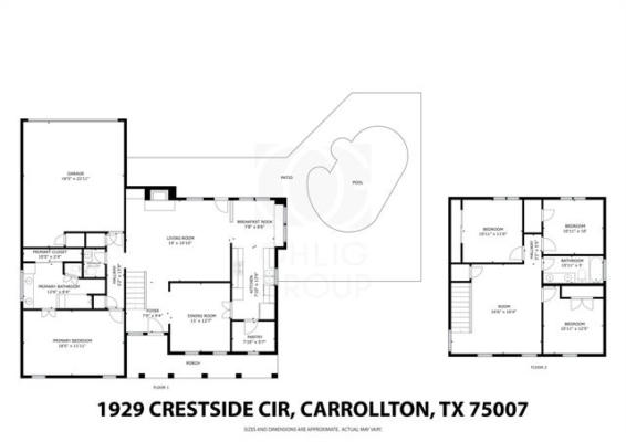 1929 CRESTSIDE CIR, CARROLLTON, TX 75007, photo 2 of 39