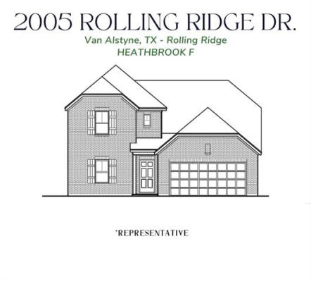 2005 ROLLING RIDGE DR, VAN ALSTYNE, TX 75495 - Image 1