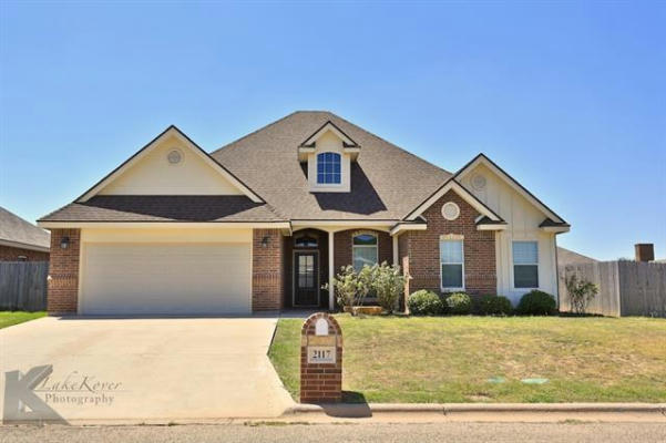 2117 PLYMOUTH ROCK RD, ABILENE, TX 79601 - Image 1