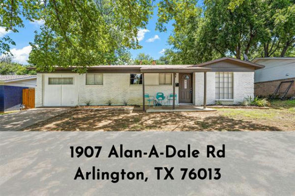 1907 ALAN A DALE RD, ARLINGTON, TX 76013 - Image 1