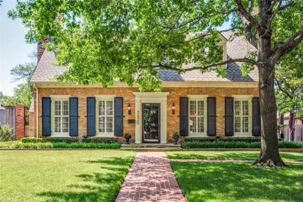 3830 W BEVERLY DR, DALLAS, TX 75209 - Image 1