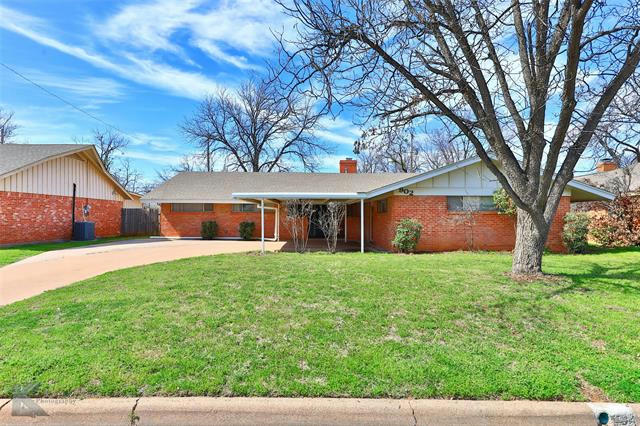 902 HARWELL ST, ABILENE, TX 79601, photo 1 of 40