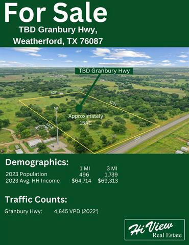 TBD GRANBURY HIGHWAY, WEATHERFORD, TX 76087, photo 1 of 9