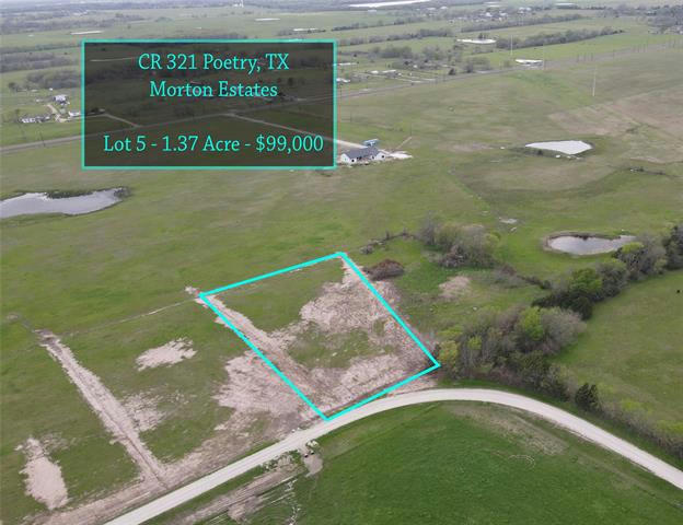 LOT 5 COUNTY RD 321, POETRY, TX 75160, photo 1 of 6